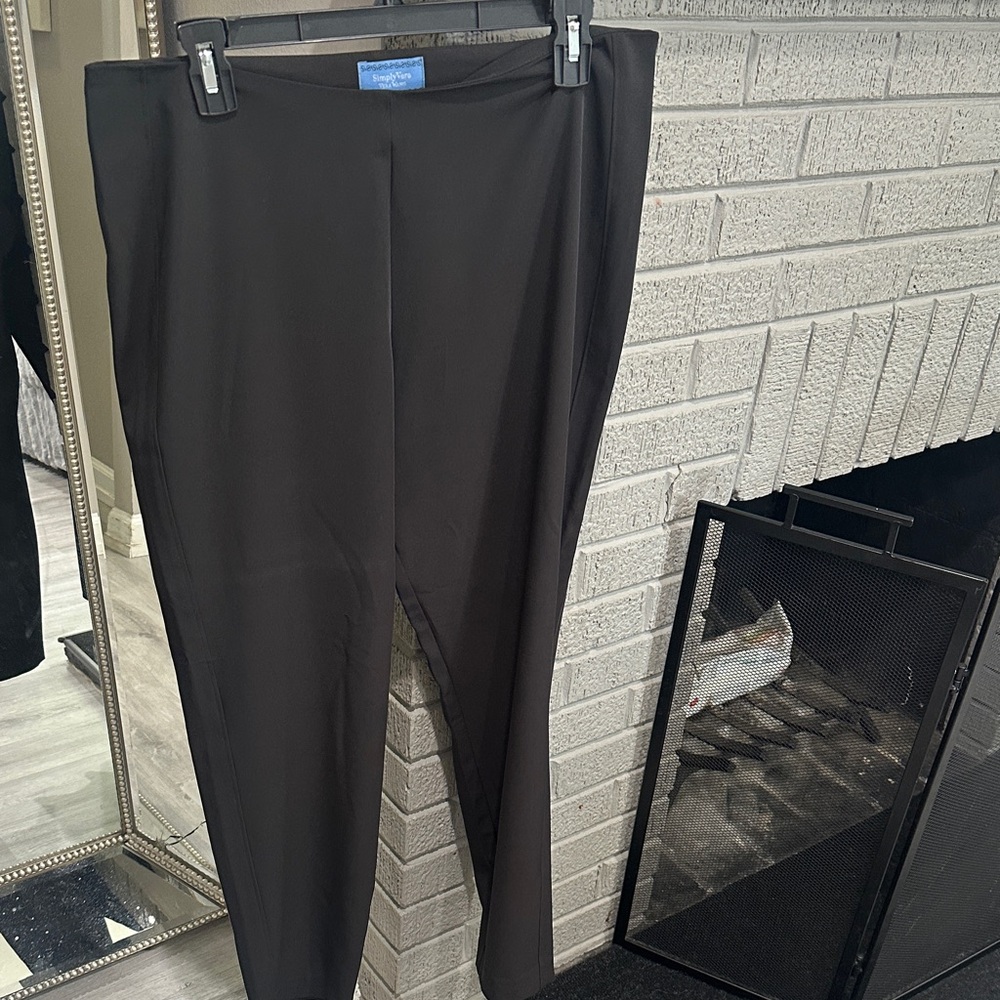 Simply Vera Vera Wang Black Trousers